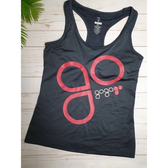 Old Navy Tops - Old Navy Athletic Tank Top, Reflective Stripe, Medium, Form Fitting, Fast Drying